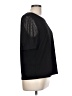 CeCe Black Short Sleeve Top Size L - photo 4