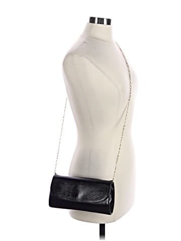Halogen Leather Clutch (view 2)