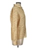 Rafaella Metallic Gold Long Sleeve Blouse Size 10 - photo 4