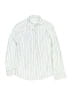 Zara Stripes White Long Sleeve Button-Down Shirt Size 8 - photo 1