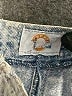 Unbranded 100% Cotton Chevron-herringbone Blue Jeans Size 11 - photo 7