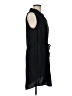 Apt. 9 100% Polyester Solid Black Casual Dress Size 12 - photo 4