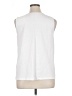 Cj Banks White Sleeveless Top Size 1X - photo 2