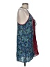 Forever 21 Paisley Blue Casual Dress Size M - photo 4
