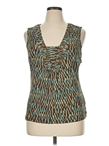 Liz & Co. Sleeveless Blouse (view 1)