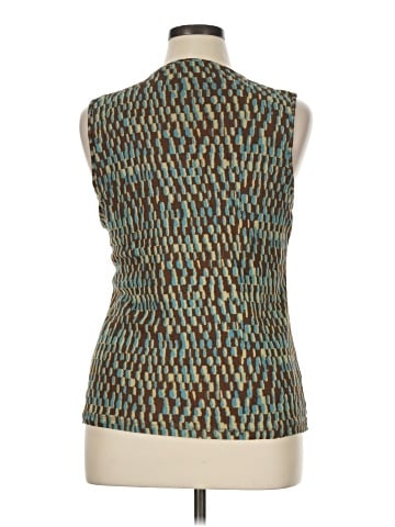 Liz & Co. Sleeveless Blouse (view 2)