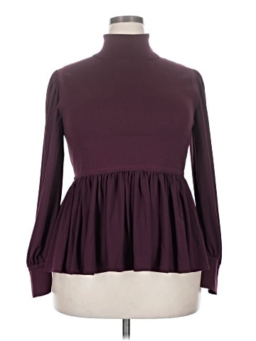 Ann Taylor Long Sleeve Blouse (view 1)