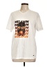 Tommy Hilfiger 100% Cotton White Short Sleeve Top Size L - photo 1