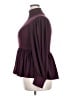 Ann Taylor Burgundy Long Sleeve Blouse Size XXL - photo 5