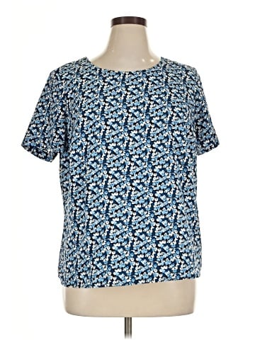 Liz Baker Short Sleeve Blouse (view 1)
