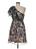 MM Couture Paisley Gray Cocktail Dress Size M - photo 2