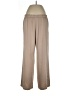 Worthington 100% Polyester Solid Tan Casual Pants Size L - photo 1