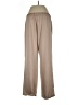 Worthington 100% Polyester Solid Tan Casual Pants Size L - photo 2