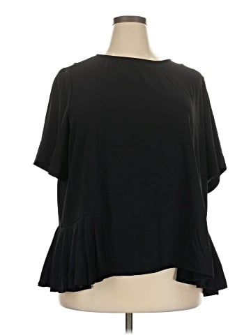 ELOQUII Short Sleeve Top (view 1)