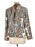 Chico's Paisley Gold Blazer Size Lg (2) - photo 2