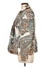 Chico's Paisley Gold Blazer Size Lg (2) - photo 5
