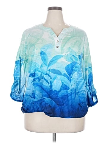 Alfred Dunner 3/4 Sleeve Blouse (view 1)