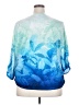 Alfred Dunner Blue 3/4 Sleeve Blouse Size 2X - photo 2