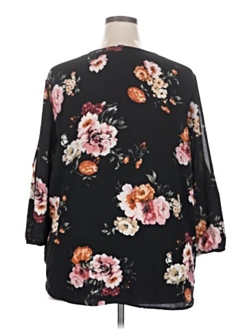 Apt. 9 3/4 Sleeve Blouse (view 2)
