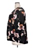 Apt. 9 Floral Black 3/4 Sleeve Blouse Size XXL - photo 5