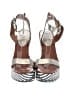 Coach Silver Wedges Size 10 - photo 2