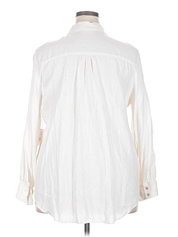 LC Lauren Conrad Long Sleeve Button-Down Shirt (view 2)