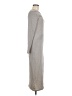 MNG Stripes Gray Casual Dress Size 6 - photo 4