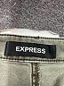 Express Solid Green Khaki Shorts Size 4 - photo 3