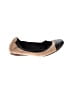 Tory Burch 100% Leather Tan Flats Size 7 - photo 1