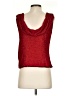 DressBarn 100% Polyester Red Sleeveless Blouse Size S - photo 2