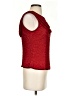 DressBarn 100% Polyester Red Sleeveless Blouse Size S - photo 4