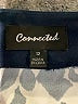 Connected Apparel Graphic Blue Cocktail Dress Size 12 - photo 7