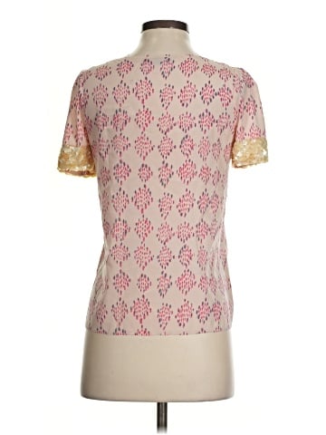 Gryphon New York Short Sleeve Silk Top (view 2)
