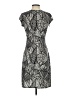 Dots Graphic Gray Casual Dress Size S - photo 2