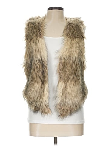 Assorted Brands Faux Fur Vest (view 1)