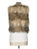 Assorted Brands 100% Polyester Tan Faux Fur Vest Size L - photo 2