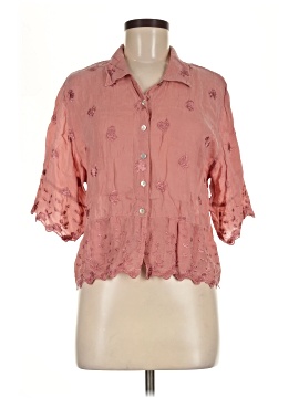 Johnny Was Short Sleeve Blouse