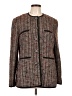 Veronica Beard Tweed Brown Coat Size 12 - photo 1