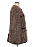Veronica Beard Tweed Brown Coat Size 12 - photo 4