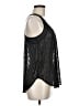 Eyelash Couture 100% Polyester Black Sleeveless Blouse Size M - photo 4