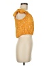 Everly 100% Rayon Orange Sleeveless Blouse Size M - photo 4