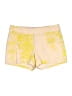 J.Crew 100% Cotton Print Yellow Shorts Size 6 - photo 1