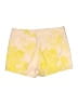 J.Crew 100% Cotton Print Yellow Shorts Size 6 - photo 2