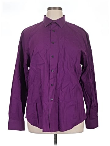 Alfani Long Sleeve Button-Down Shirt (view 1)