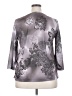 White Stag 100% Polyester Silver 3/4 Sleeve Blouse Size 20 - photo 2