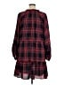 CeCe 100% Polyester Plaid Red Casual Dress Size XL - photo 2