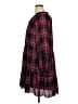 CeCe 100% Polyester Plaid Red Casual Dress Size XL - photo 5