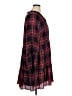 CeCe 100% Polyester Plaid Red Casual Dress Size XL - photo 4
