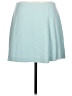Alice + Olivia 100% Polyester Solid Teal Casual Skirt Size 12 - photo 1