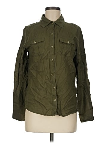 Japna Long Sleeve Button-Down Shirt (view 1)